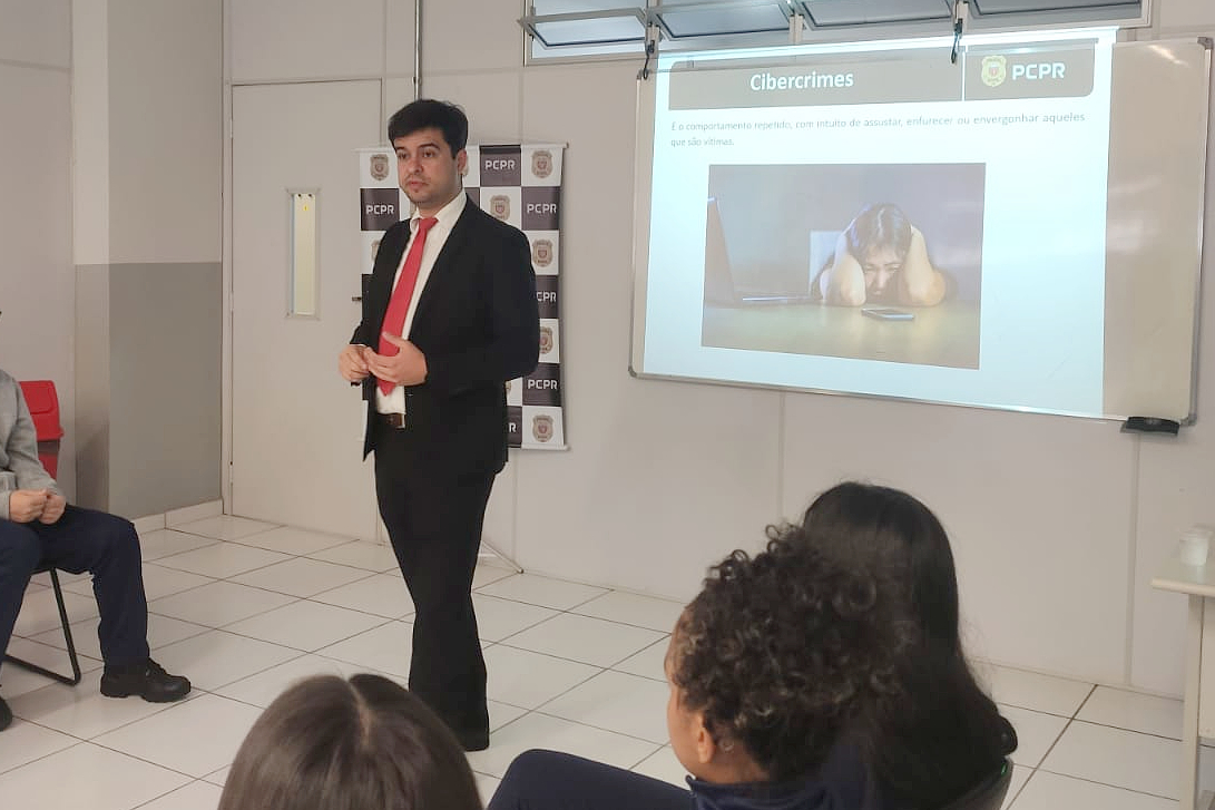 PCPR ministra palestra sobre crimes cibernéticos