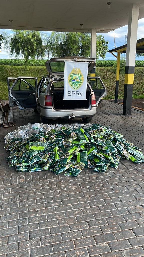Batalhão de Polícia Rodoviária apreende 400 kg de agrotóxicos ilícitos em Maringá
