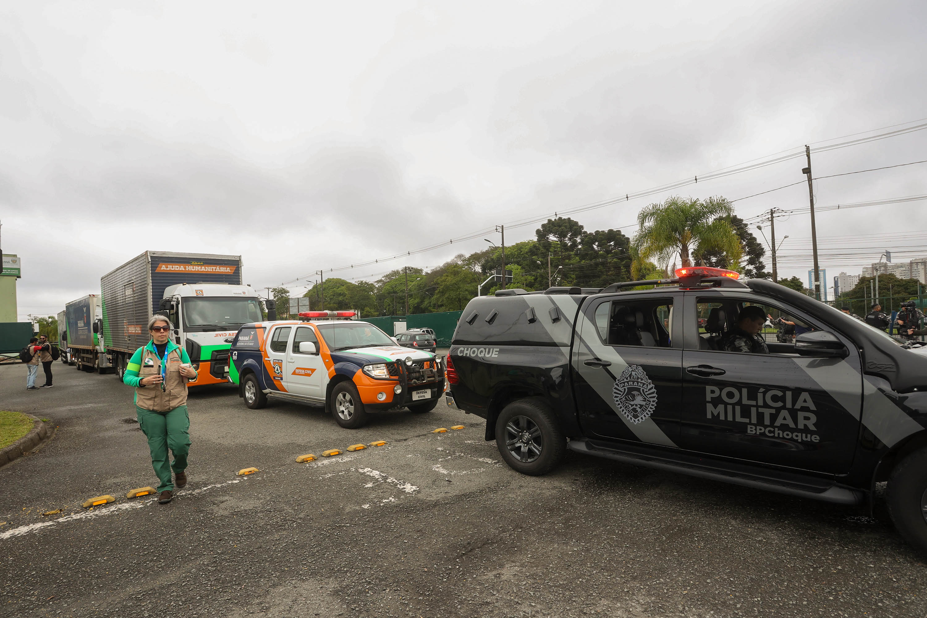 COM ESCOLTA, COMBOIO DO ESTADO COM INSUMOS DE SAÚDE ESTÁ A CAMINHO DO LITORAL