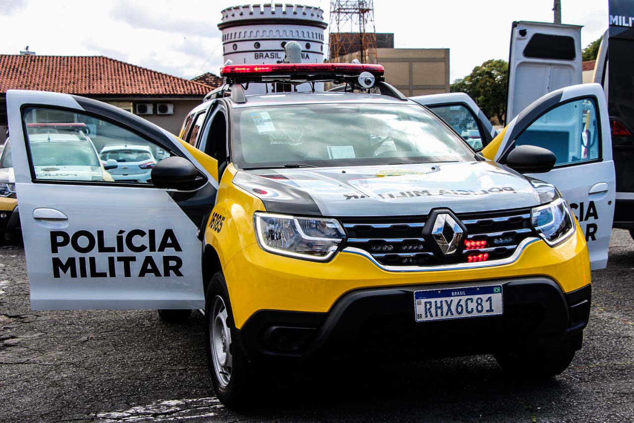 PM utiliza “viatura inteligente” com quatro câmeras para identificar placas e pessoas