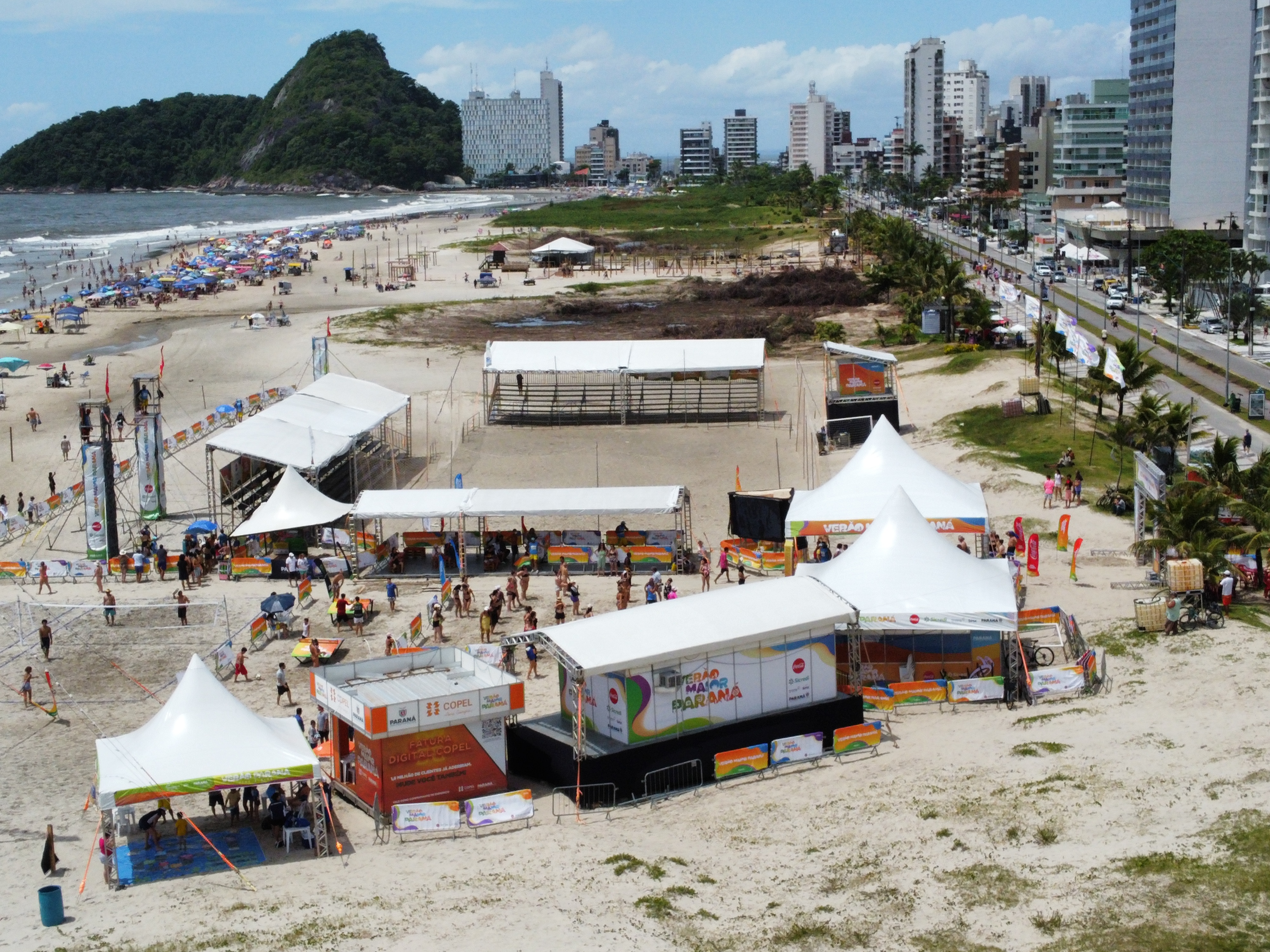 Verão tem ampla programação esportiva e novidades culturais, além de 500 salvamentos na água