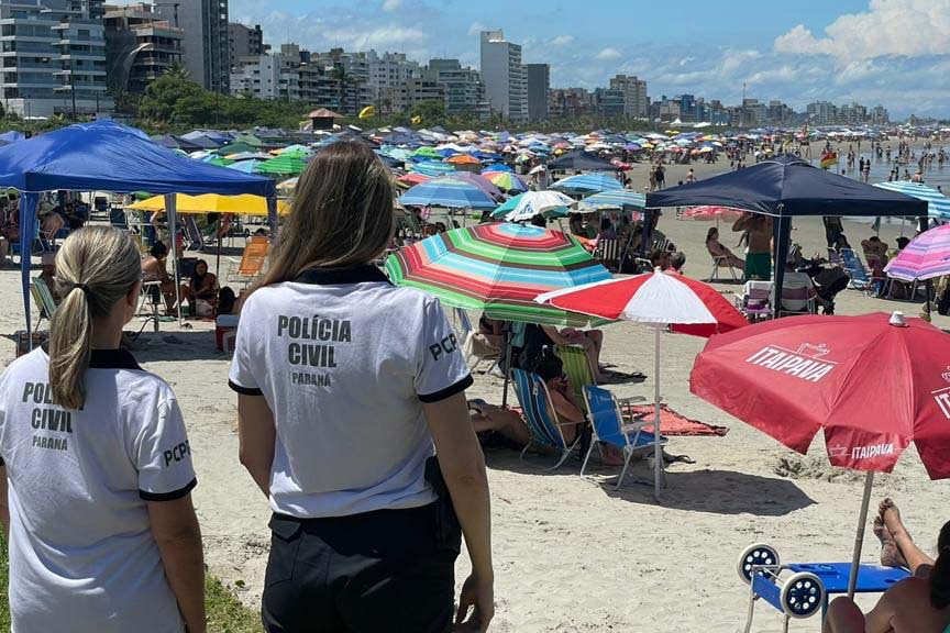 Em 24 dias do Verão Maior Paraná, Polícia Civil conclui 149 inquéritos