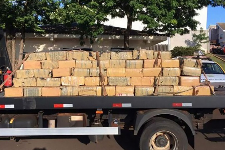 Com denúncias registradas no 181, segurança apreende mais de 3 toneladas de maconha em janeiro