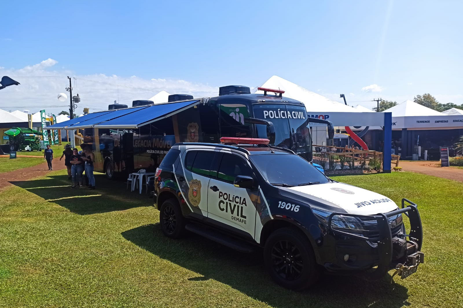 Polícia Civil orienta sobre o uso de drones durante Show Rural em Cascavel