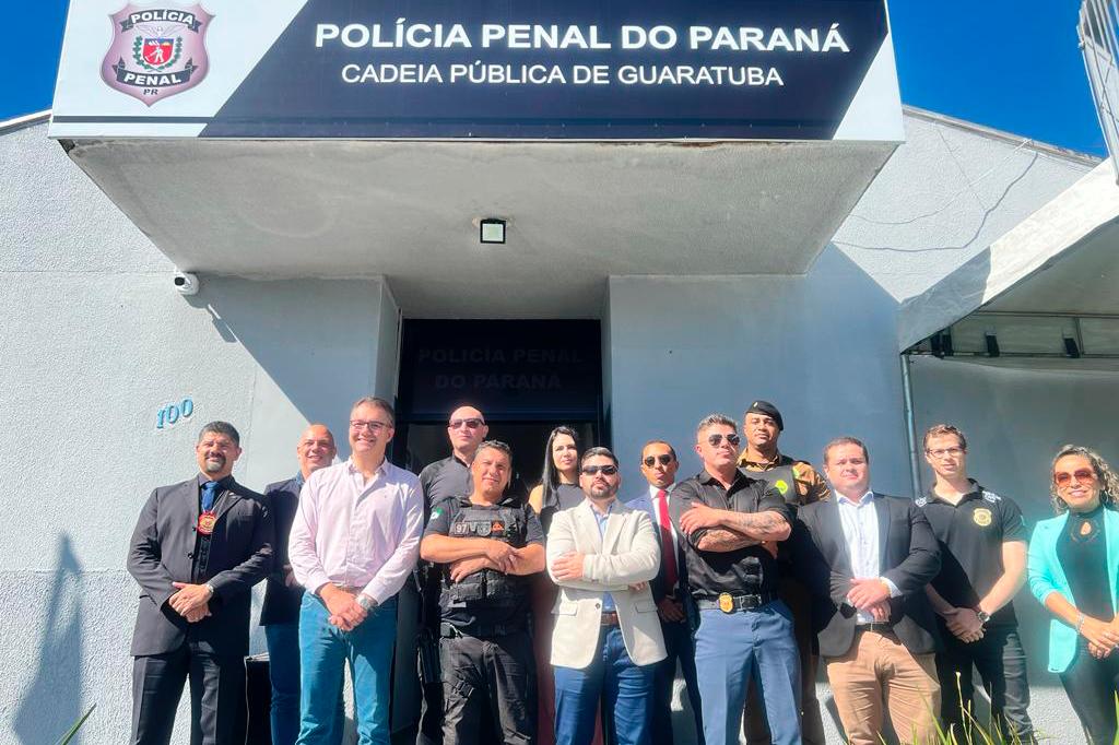 Polícia Penal inaugura posto de atendimento de monitoração eletrônica em Guaratuba