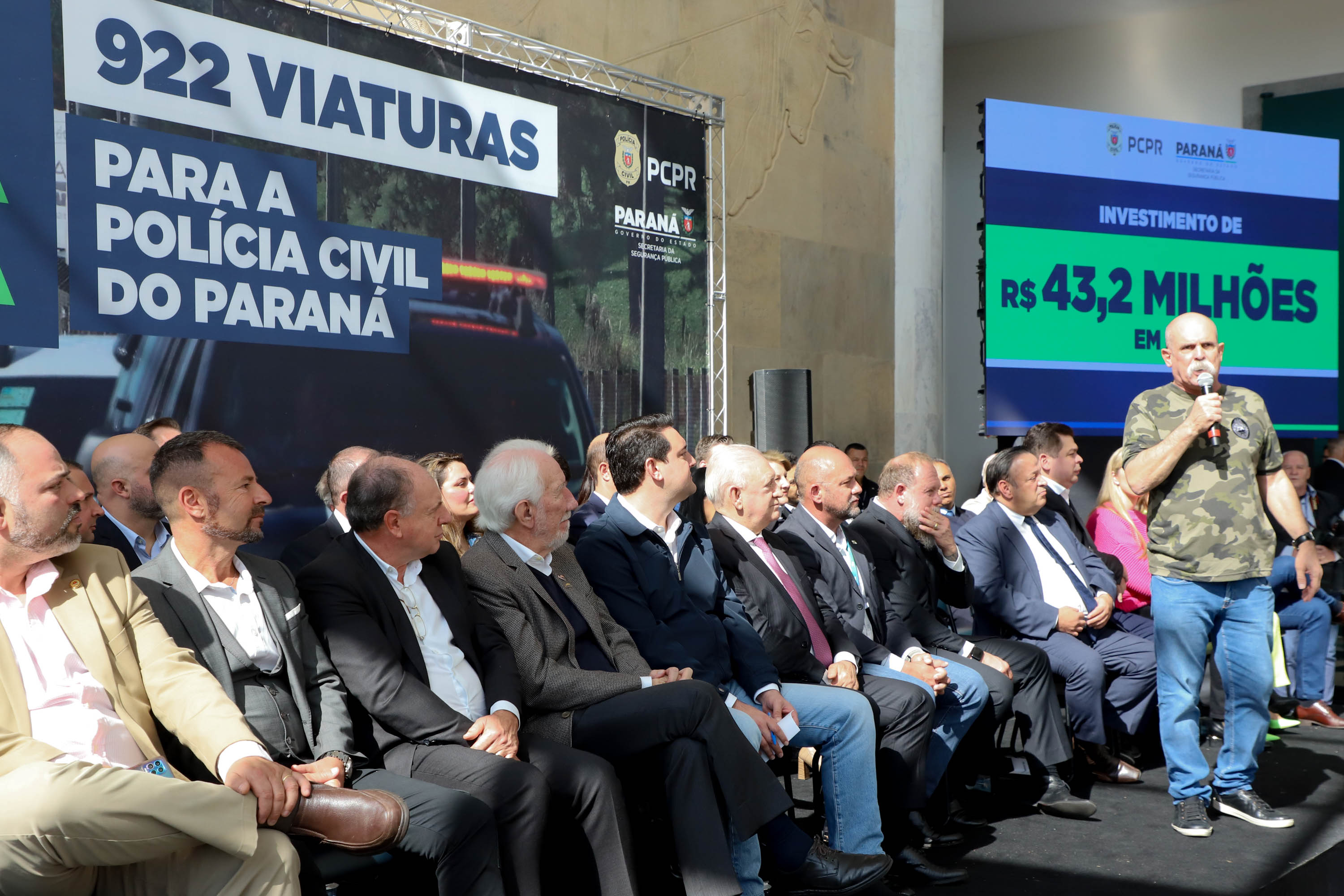 Com 922 novas viaturas, Polícia Civil do Paraná terá maior renovação da frota da história