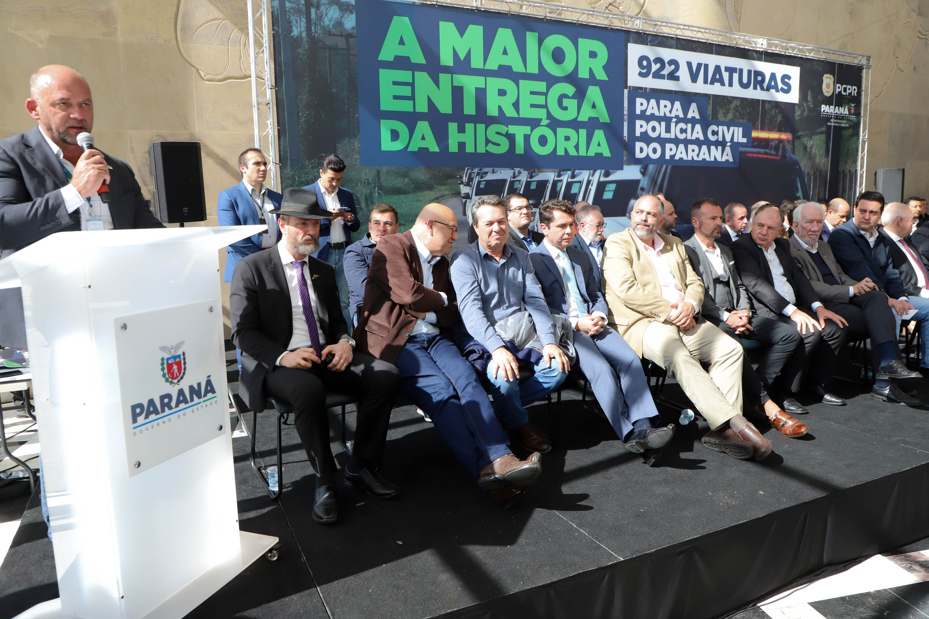 Com 922 novas viaturas, Polícia Civil do Paraná terá maior renovação da frota da história