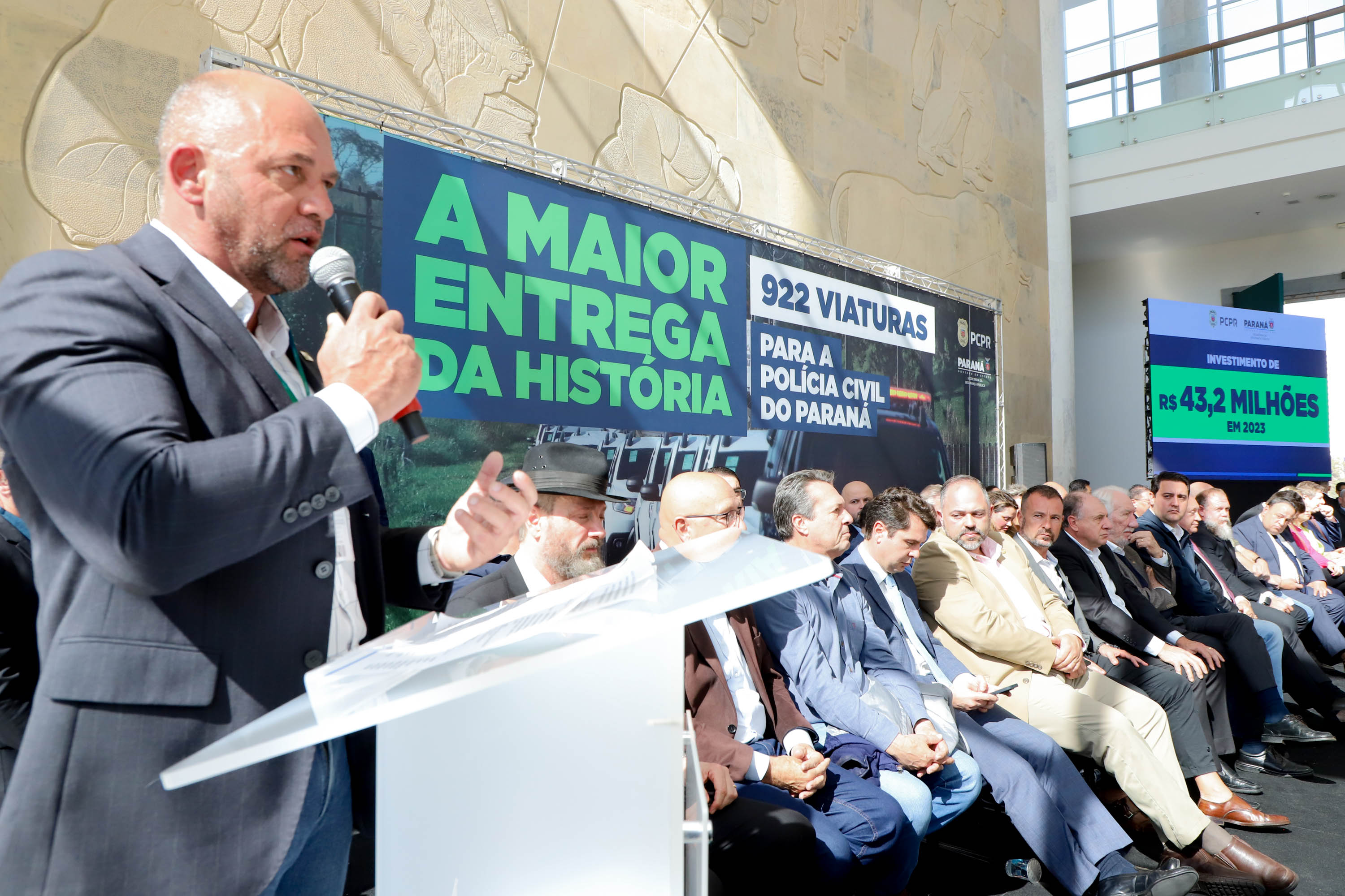 Com 922 novas viaturas, Polícia Civil do Paraná terá maior renovação da frota da história