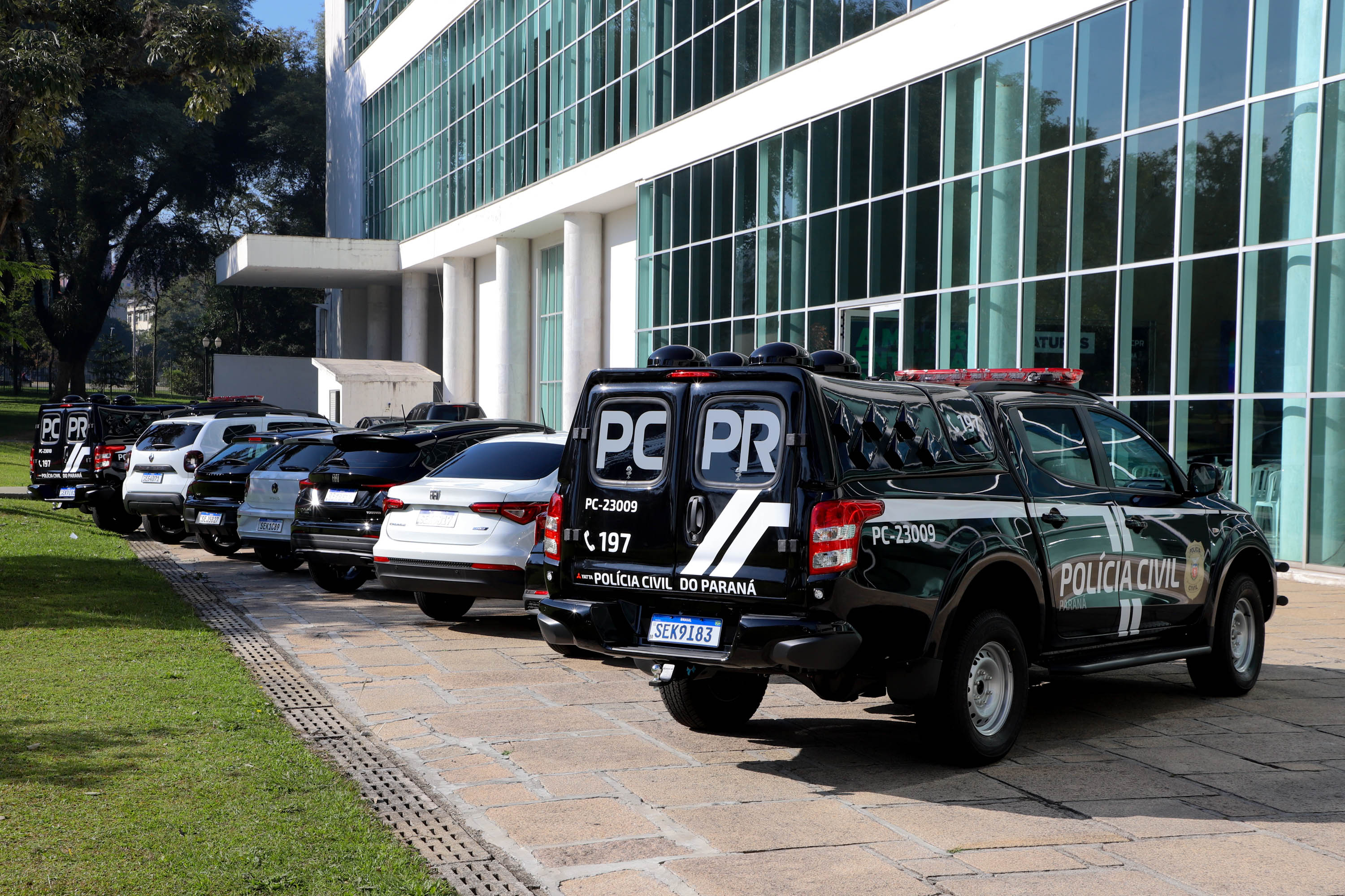 Com 922 novas viaturas, Polícia Civil do Paraná terá maior renovação da frota da história