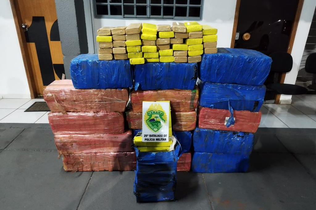 Forças de segurança apreendem 188 toneladas de maconha no 1º semestre, recorde em dez anos