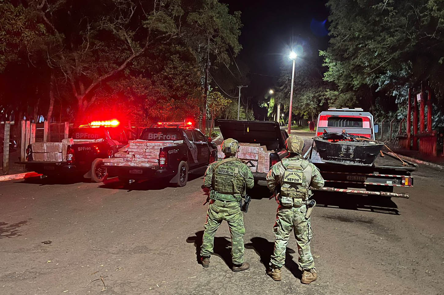 Forças de segurança apreendem 188 toneladas de maconha no 1º semestre, recorde em dez anos