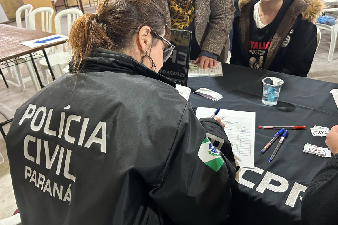 PCPR na Comunidade leva serviços de polícia judiciária para Jaguariaíva nesta semana