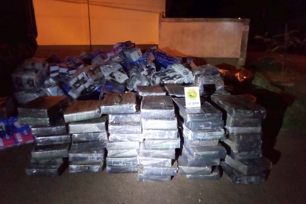 Forças de segurança apreendem 188 toneladas de maconha no 1º semestre, recorde em dez anos