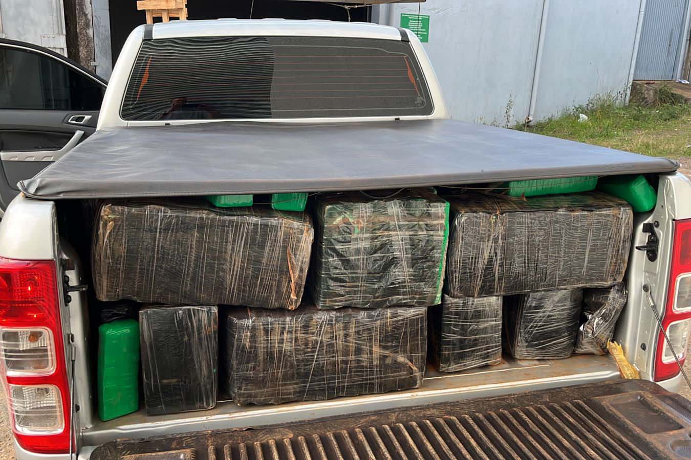 Forças de segurança apreendem 188 toneladas de maconha no 1º semestre, recorde em dez anos