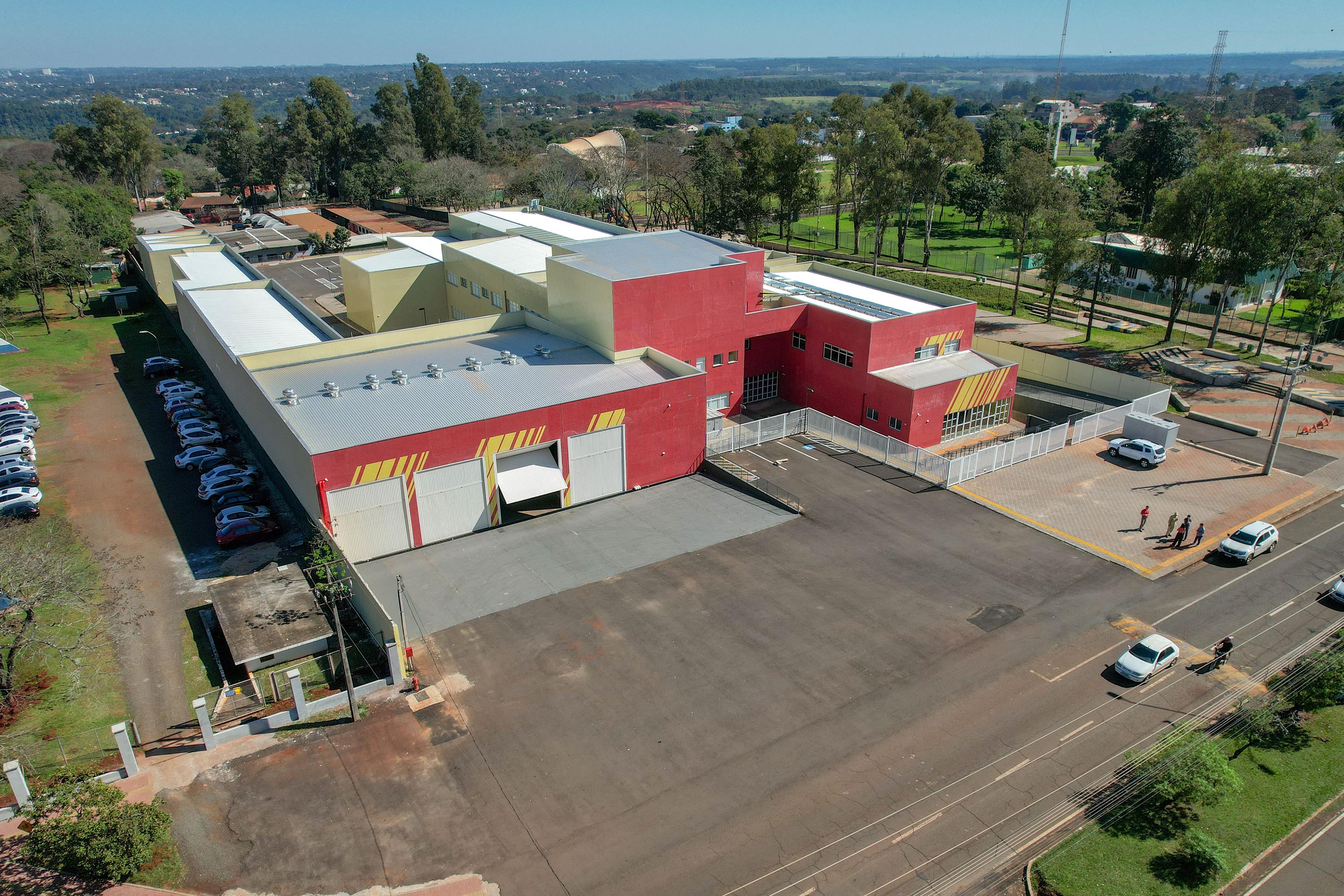 Com aporte de R$ 27 milhões, nova estrutura dos Bombeiros de Foz do Iguaçu está finalizada