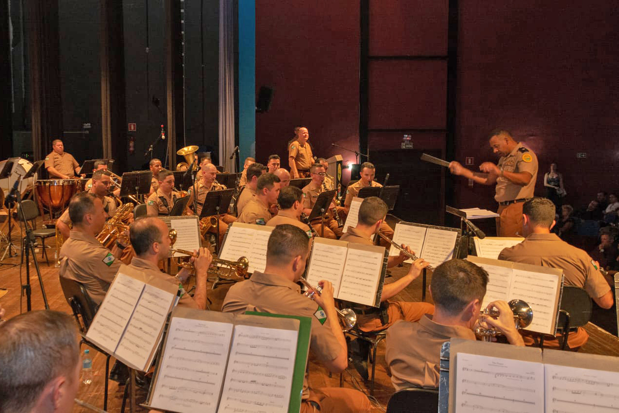 Polícia Militar celebra 169 anos com o concerto “Heróis do Paraná” no Teatro Guaíra