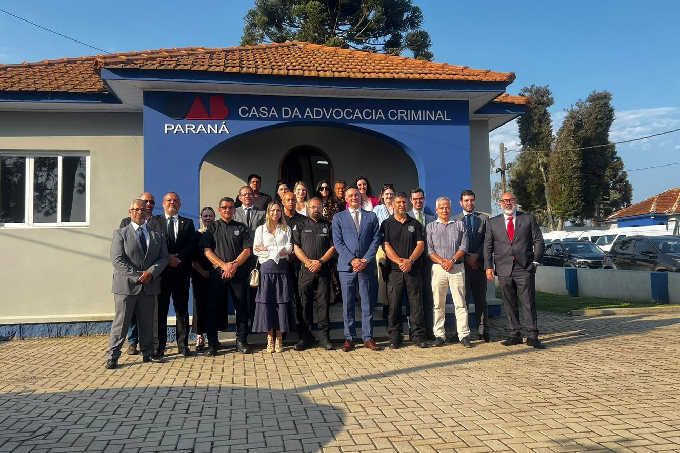 Casa da Advocacia Criminal entra em funcionamento no Complexo de Piraquara