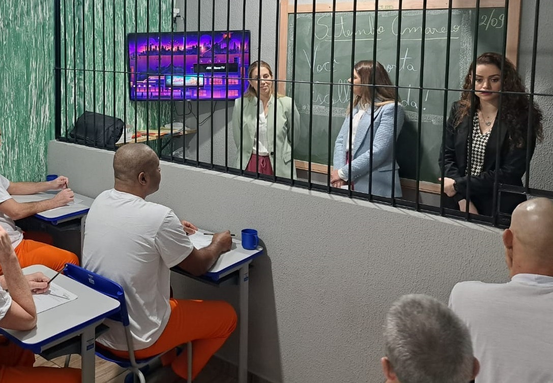 Projeto de conscientização contra uso de drogas é realizado na Cadeia Pública de Medianeira