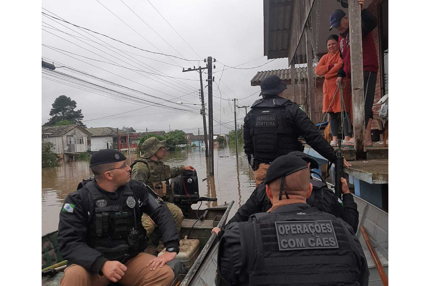 Patrulha Costeira e Batalhão de Fronteira reforçam policiamento em União da Vitória