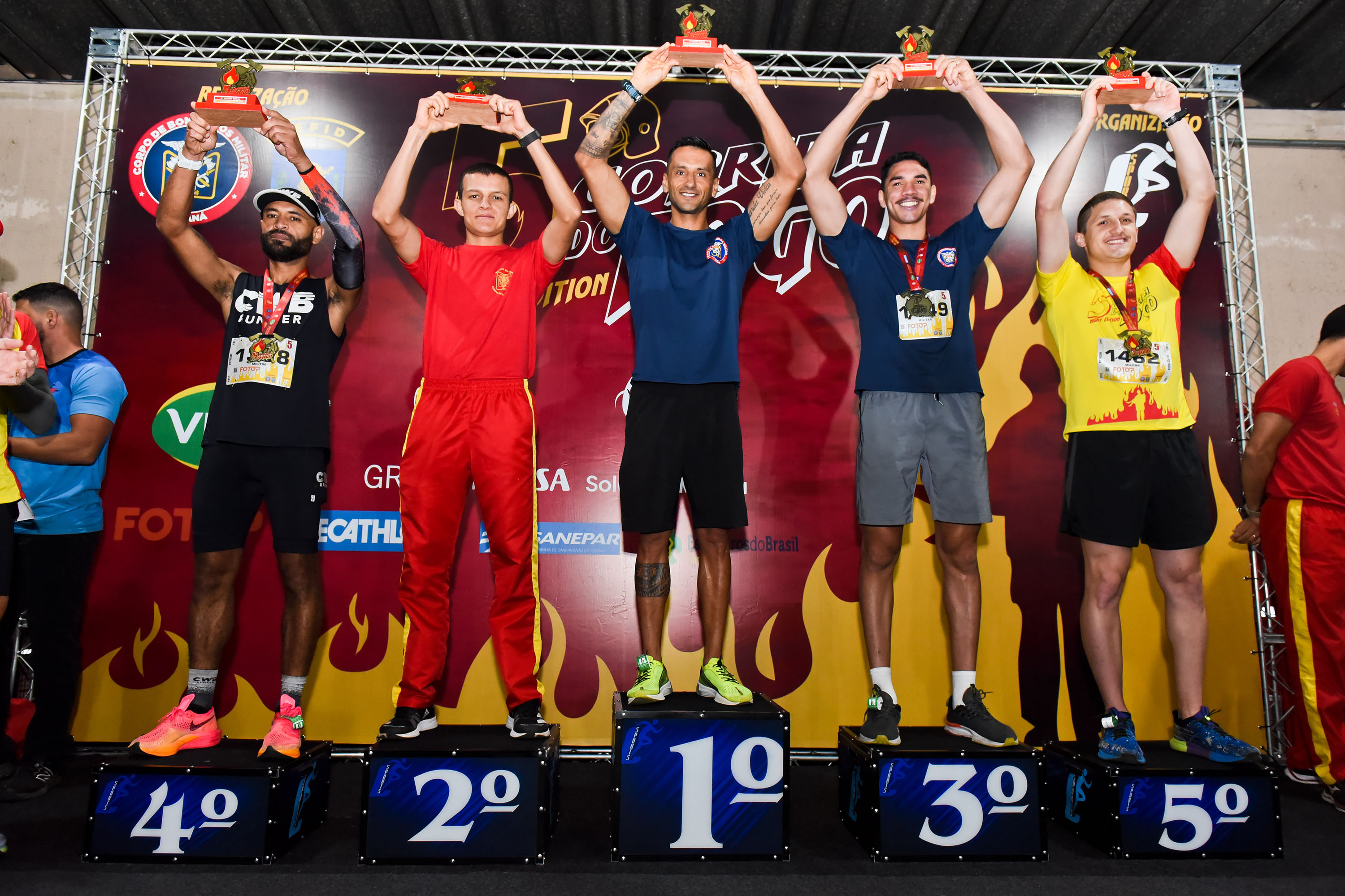 Desafio, solidariedade e confraternização marcam a 5ª Corrida do Fogo dos Bombeiros