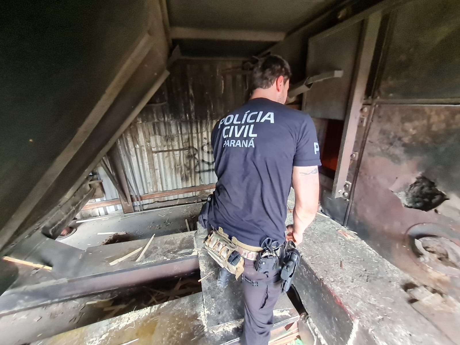 PCPR incinera 1 tonelada de drogas em Irati