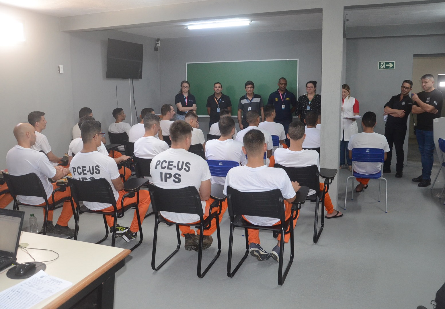 PPPR e Senai promovem curso de eletricista predial em penitenciária de Piraquara