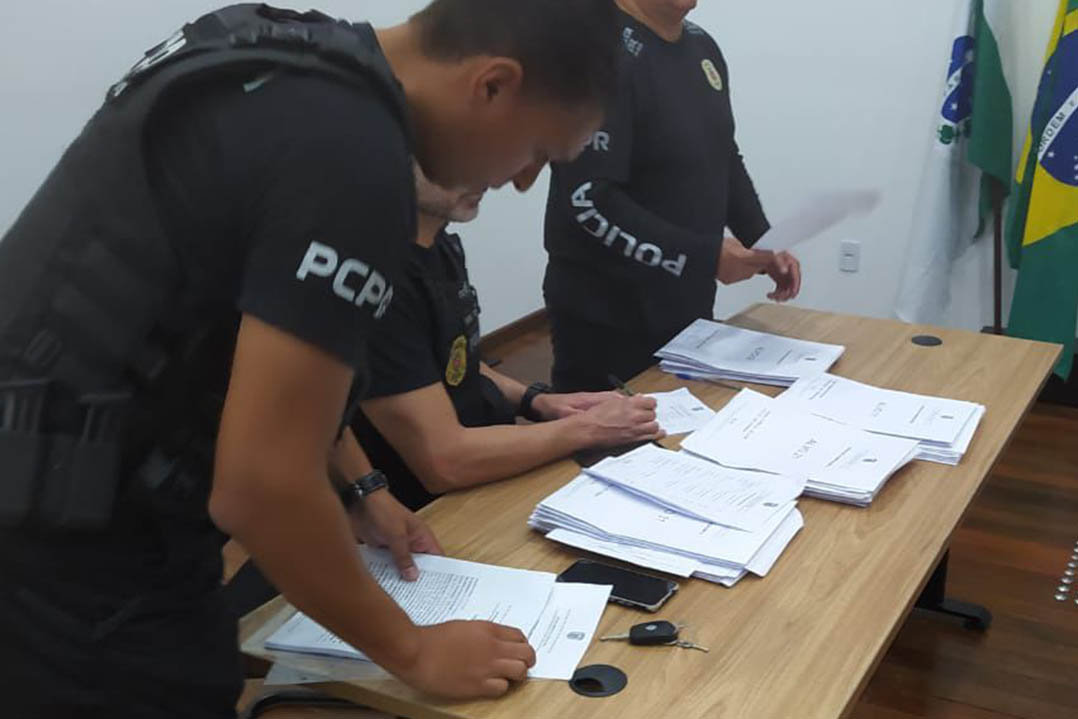 Mais de 200 policiais atuam em operação da PCPR contra o tráfico de drogas