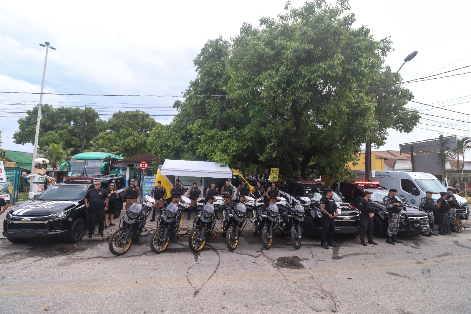 Com foco na prevenção de crimes no Litoral do Paraná, Sesp lança Operação Integrada