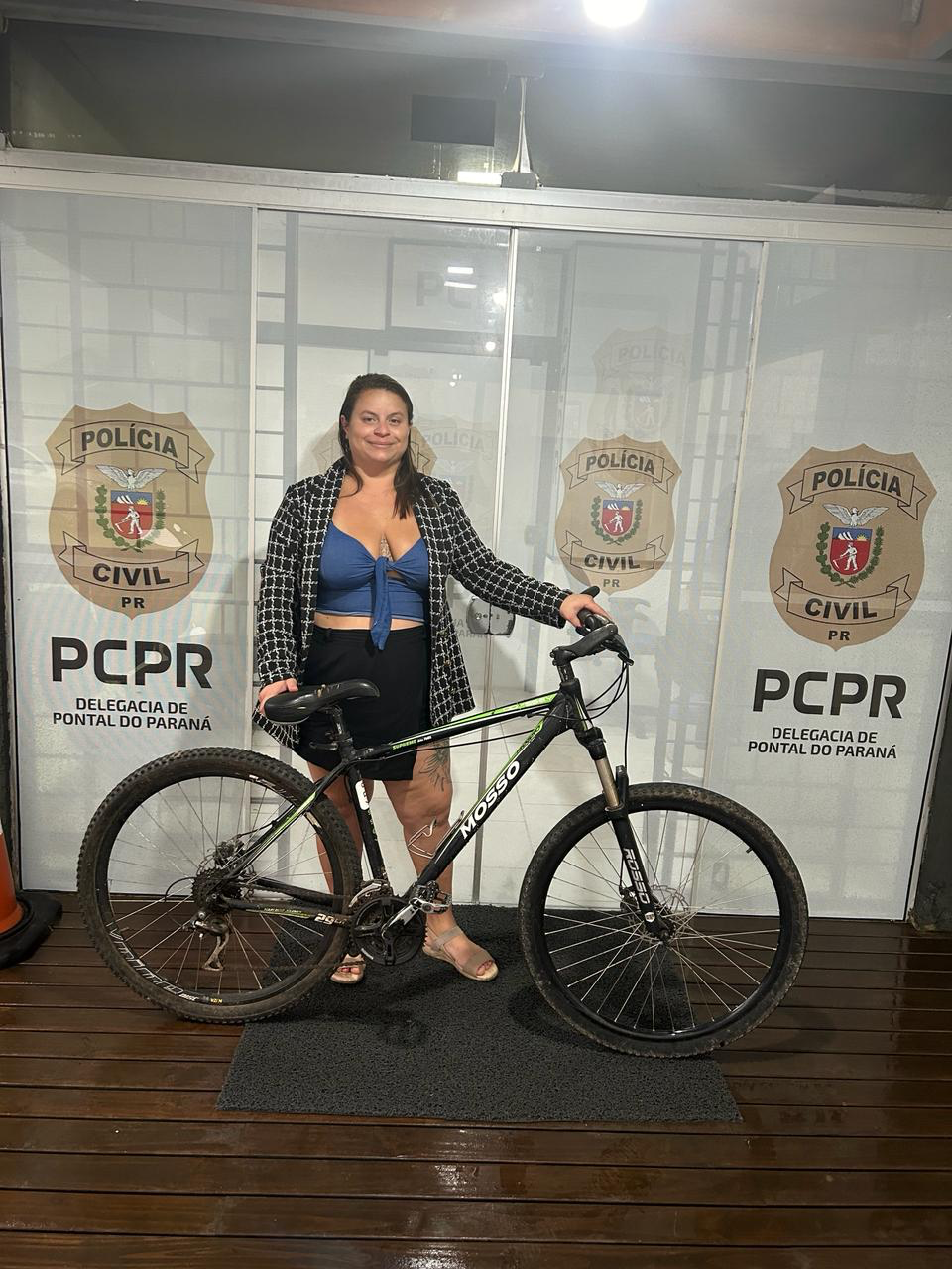 PCPR recupera bicicleta furtada avaliada em R$ 7 mil