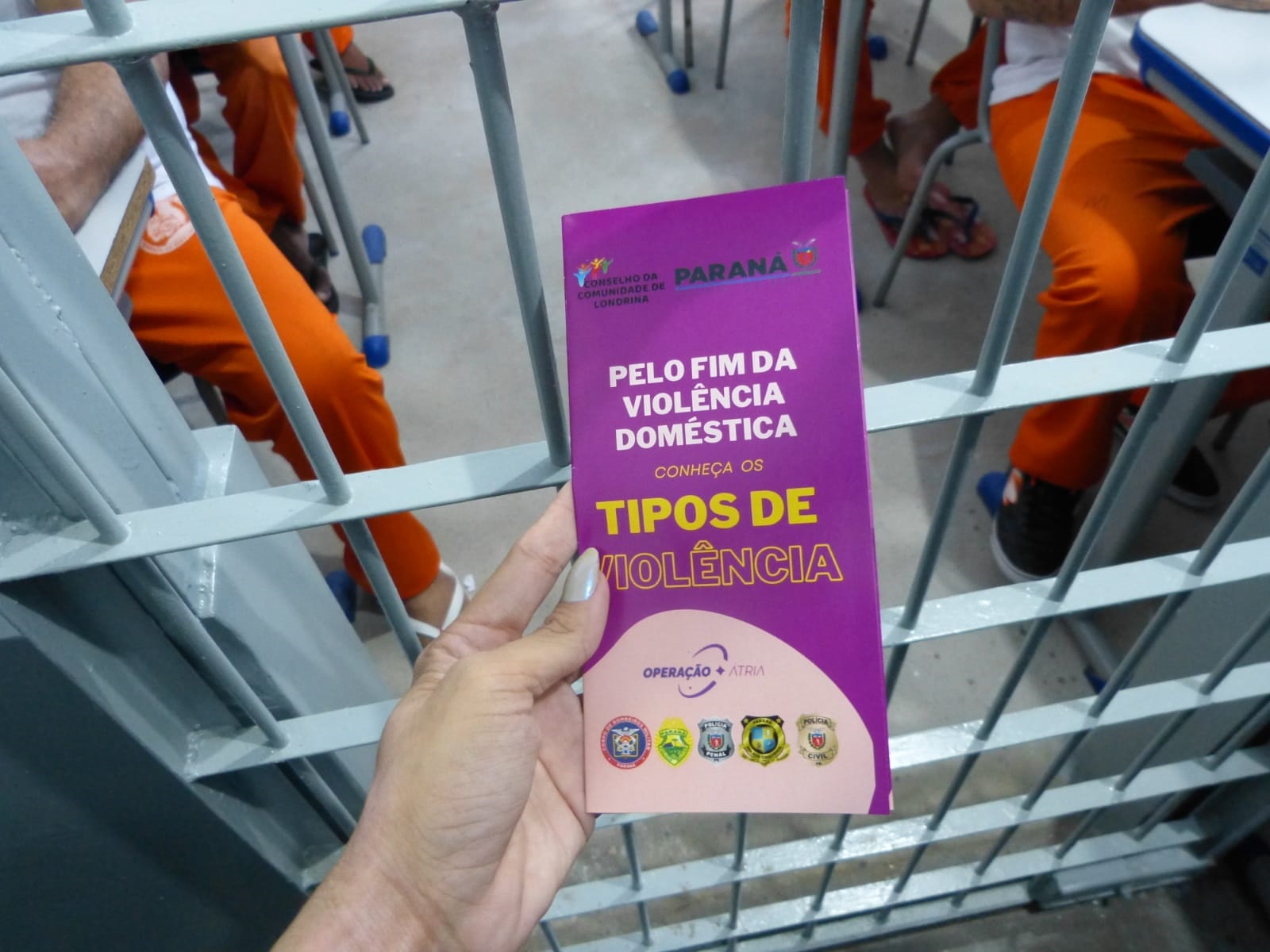 No combate à violência contra a mulher, Polícia Penal promove a Operação Átria no âmbito do sistema prisional do Paraná