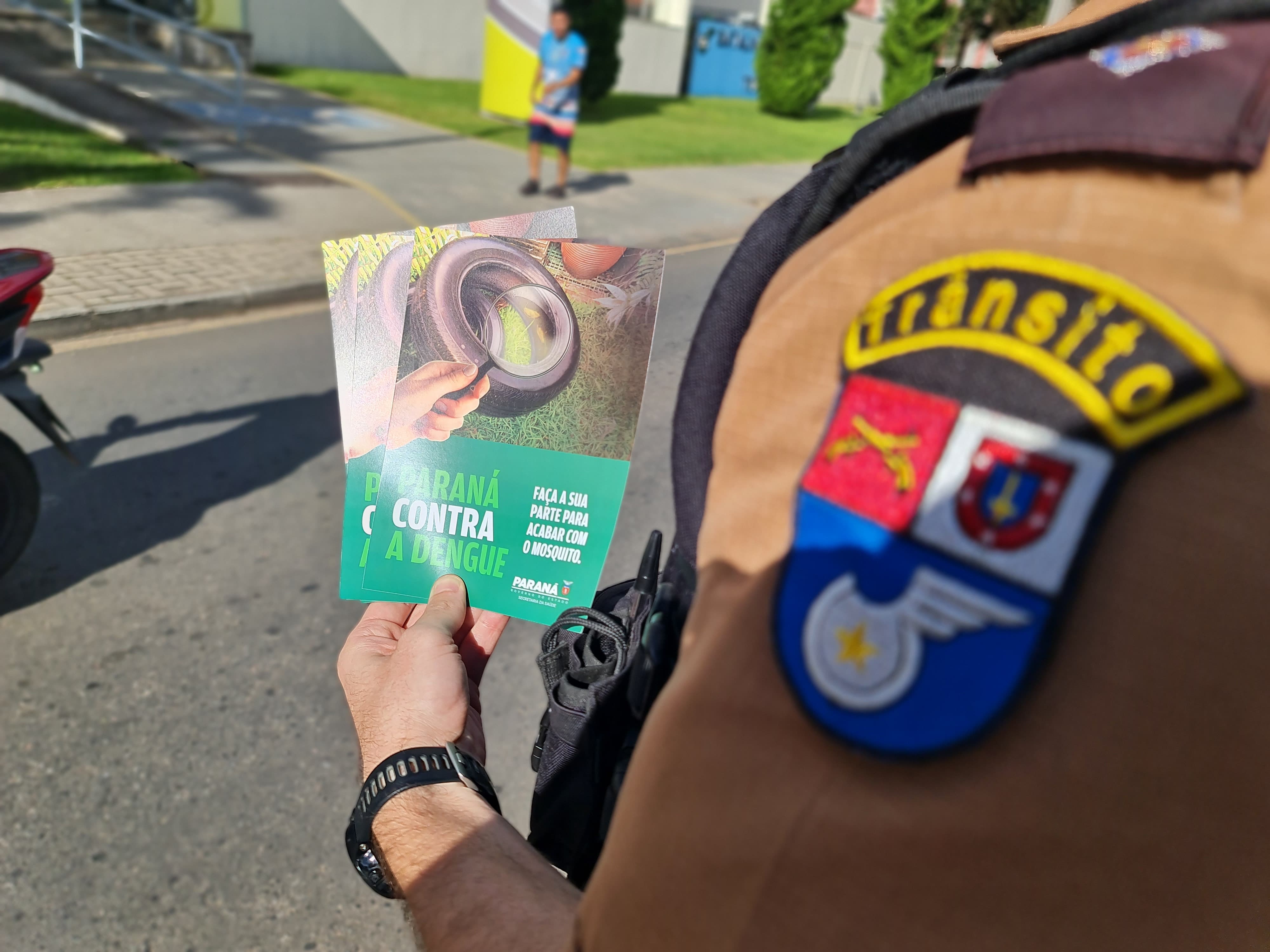 BPRV e BPTran participam de campanha de conscientização para prevenção da dengue
