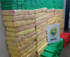 Batalhão de Polícia Rodoviária apreende 1,48 tonelada de maconha em Sertaneja