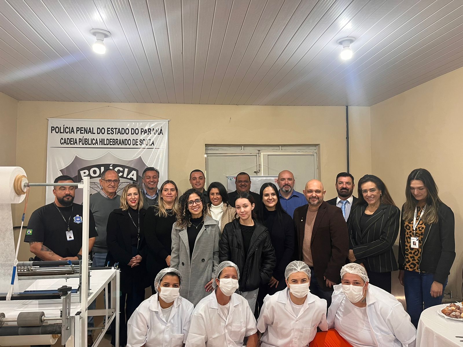 Polícia Penal do Paraná inaugura Fábrica de Absorventes em unidade prisional de Ponta Grossa