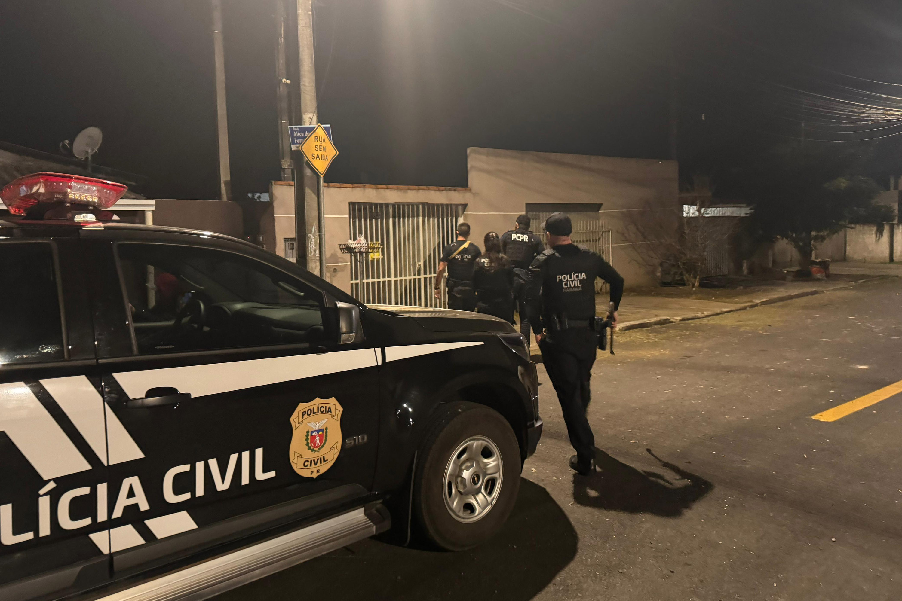 PCPR prende quatro pessoas de organização criminosa ligada a furtos e roubos em Piraquara