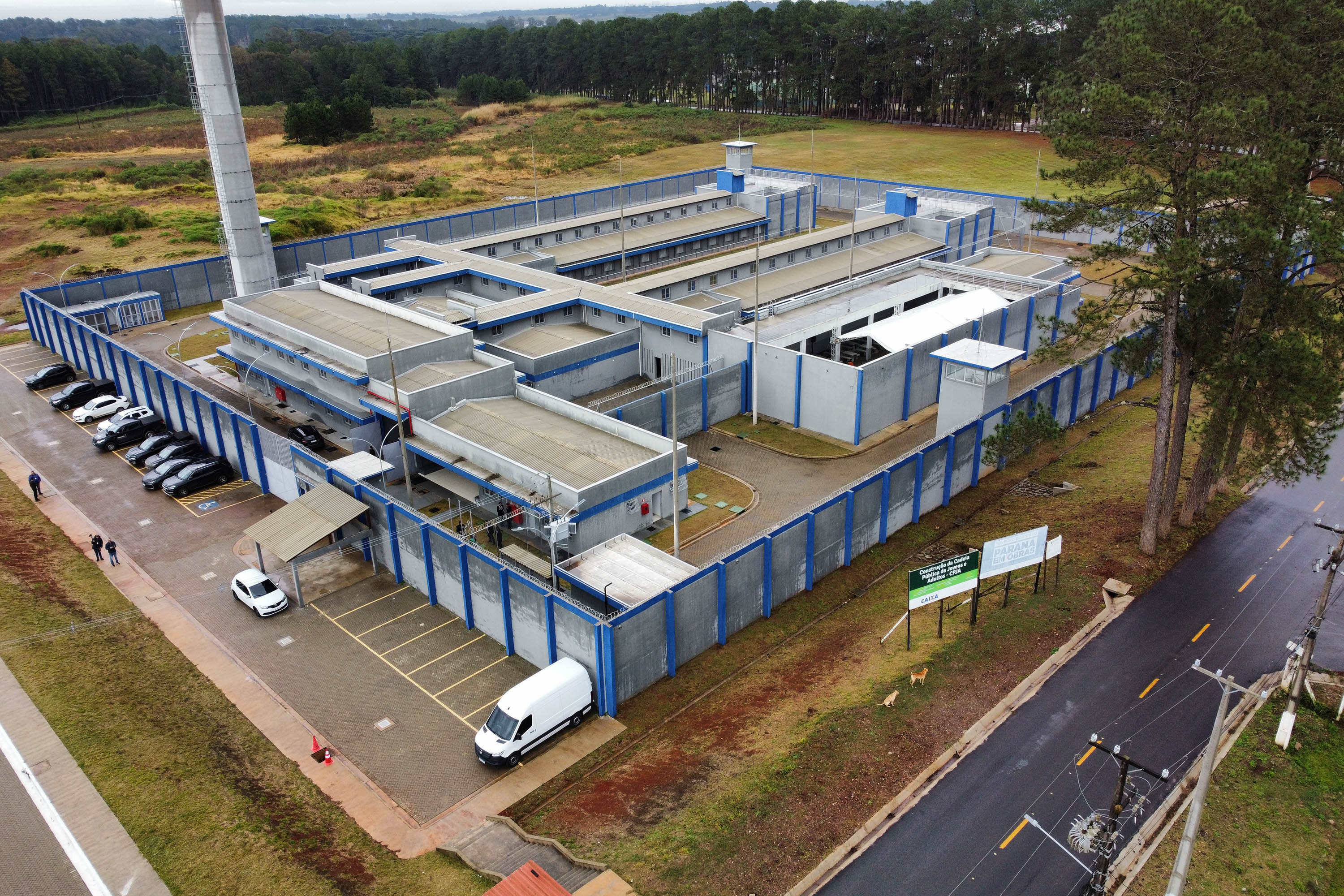 Piana inaugura unidade prisional com 392 vagas no complexo penitenciário de Piraquara