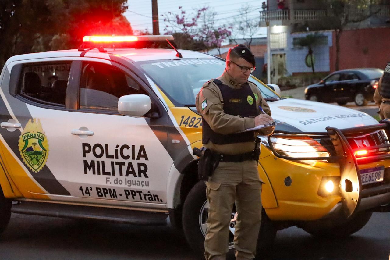 Segurança Pública lança operação Saúde e Paz no Trânsito em Foz do Iguaçu
