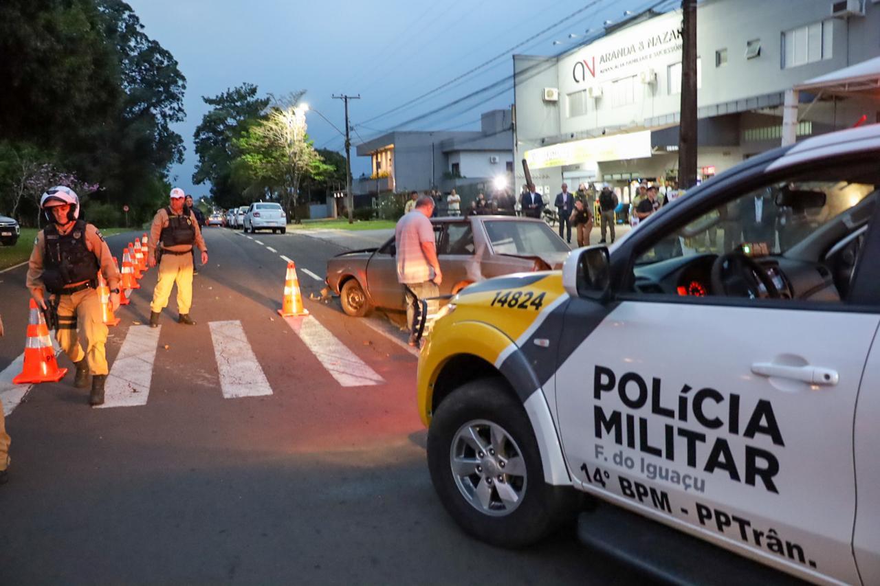 Segurança Pública lança operação Saúde e Paz no Trânsito em Foz do Iguaçu