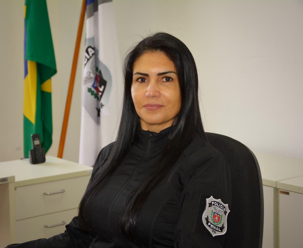 Primeira policial penal mulher assume comando da Polícia Penal do Paraná