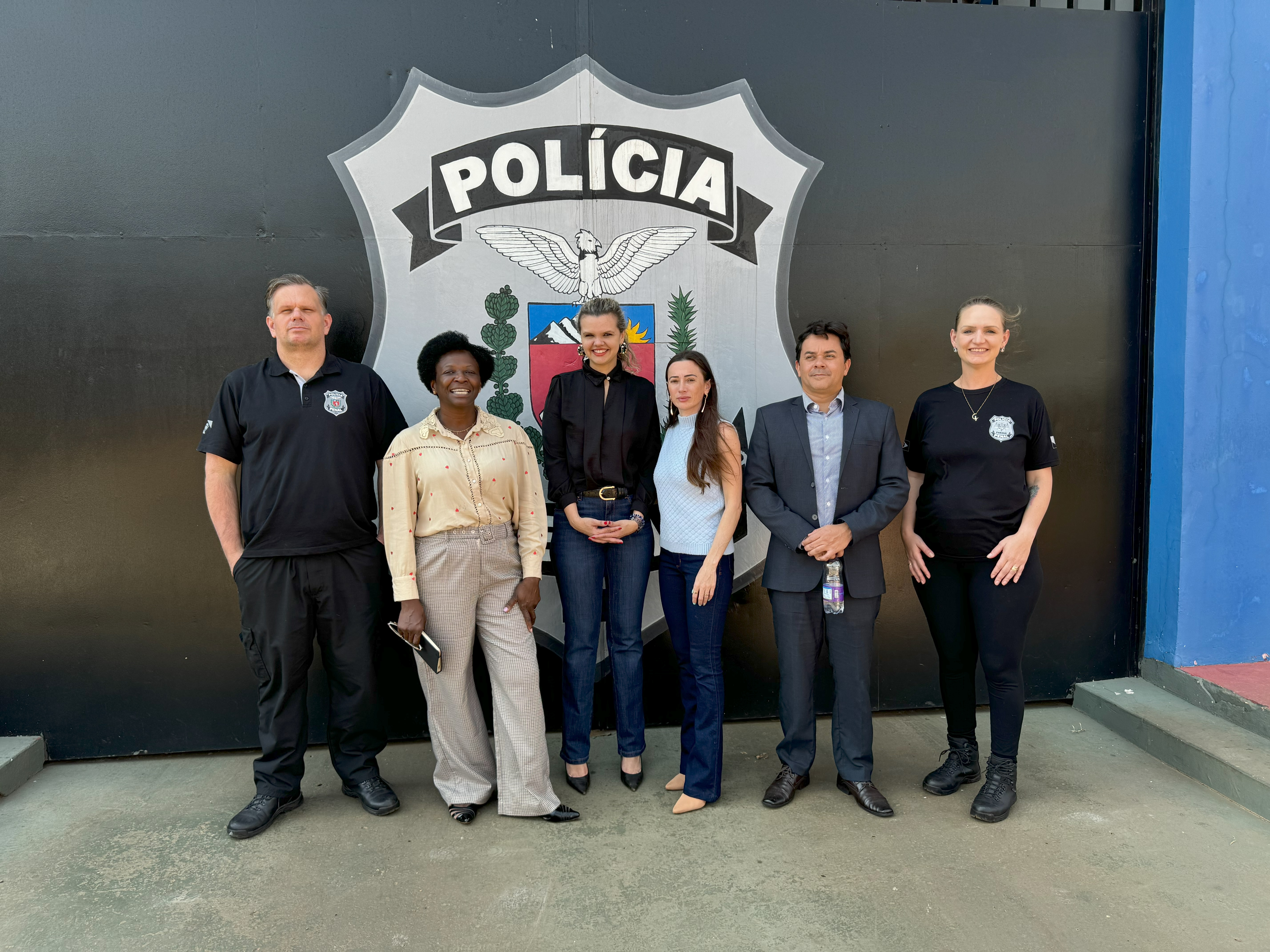 Ministério dos Direitos Humanos realiza visita técnica no sistema prisional da região de Cascavel
