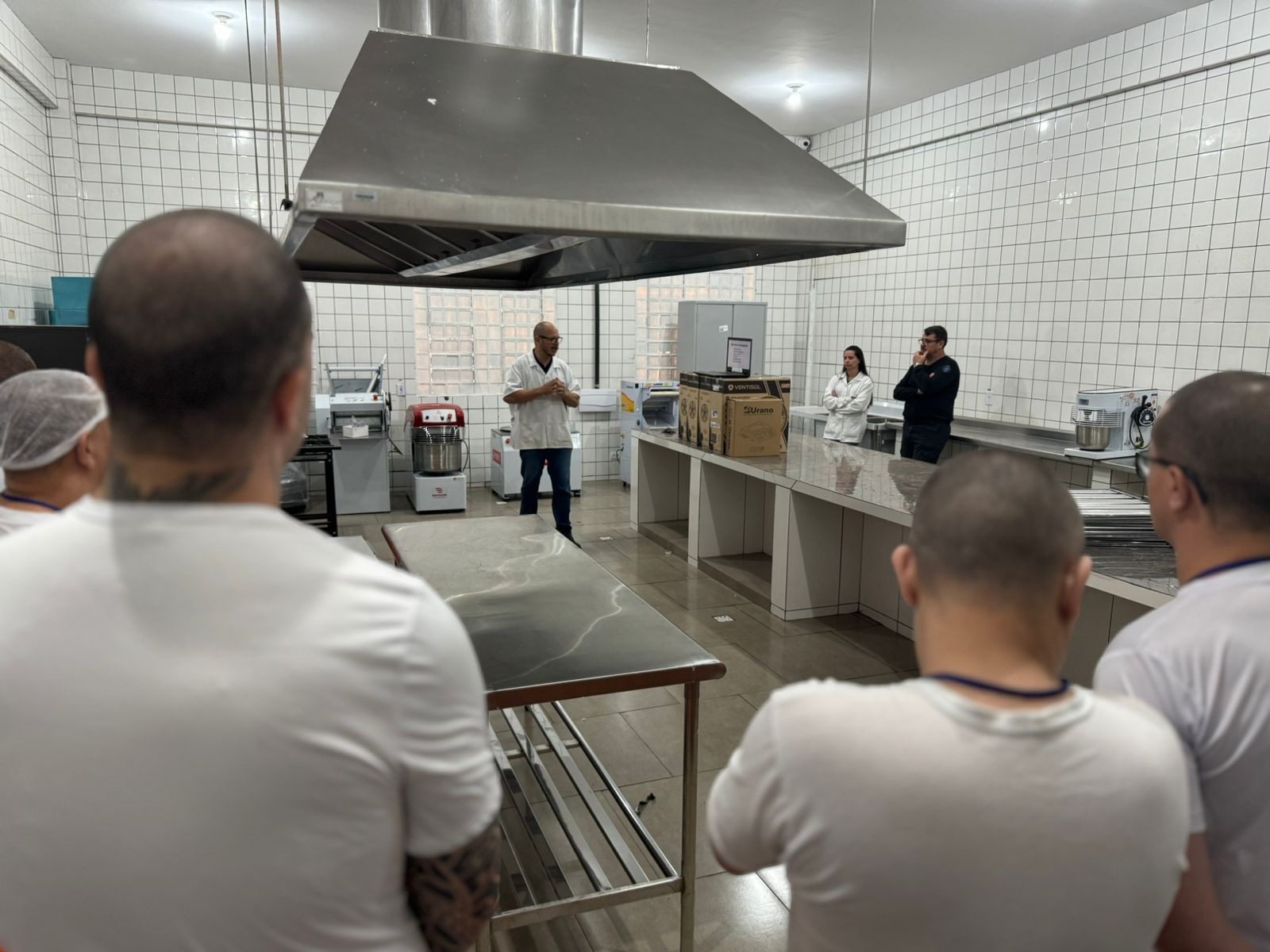 Em Cascavel, apenados concluem curso de segurança no trabalho com máquinas e equipamentos industriais