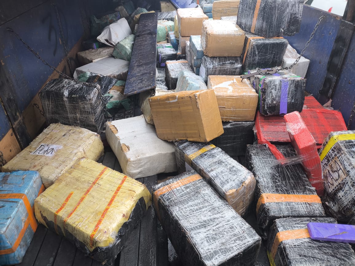 PMPR apreende quase 6 toneladas de maconha em Sertaneja/PR