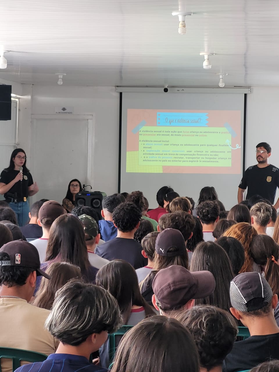 PCPR realiza palestras sobre prevenção à violência sexual para adolescentes em Araucária