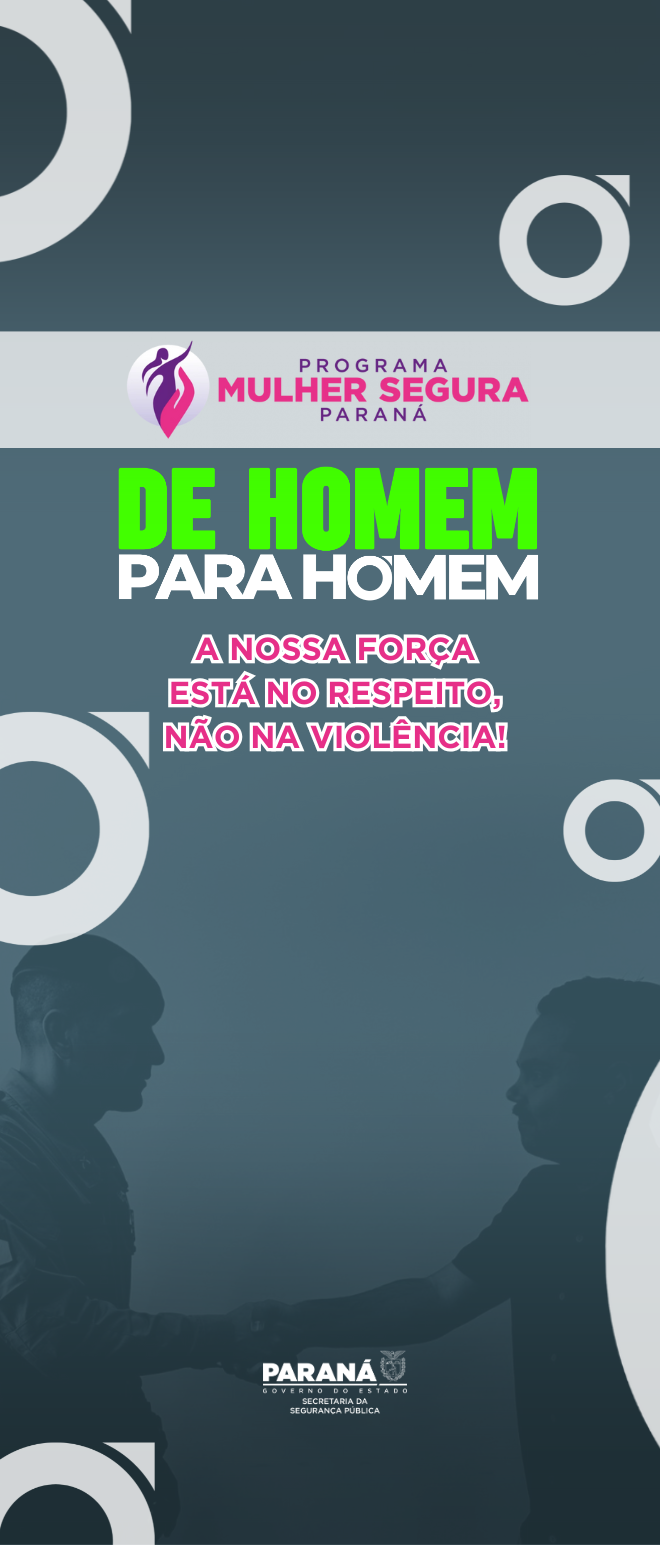 Capa Folder De Homem para Homem
