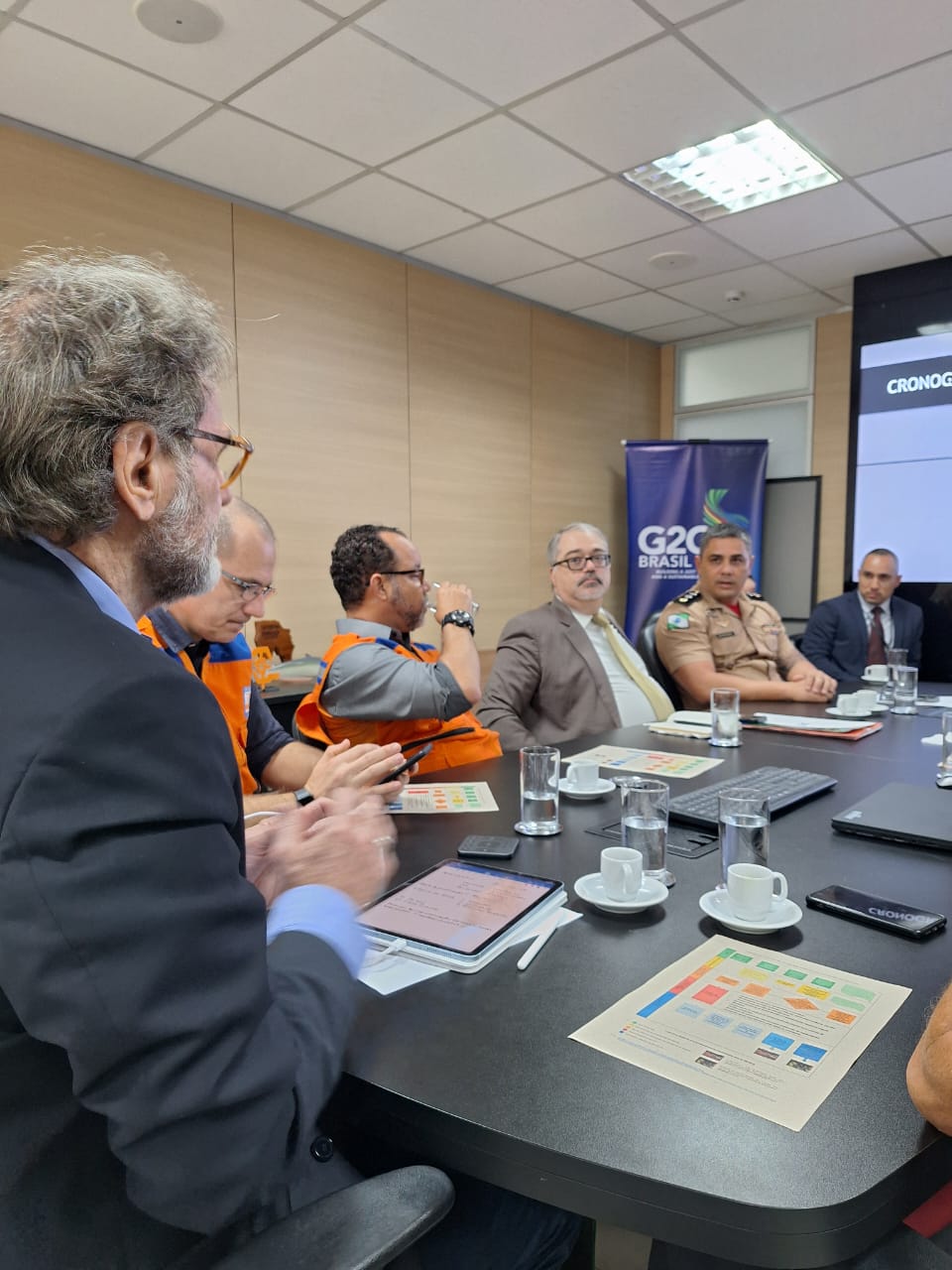 CBMPR participou de reunião sobre certificação internacional de grupo de resgate