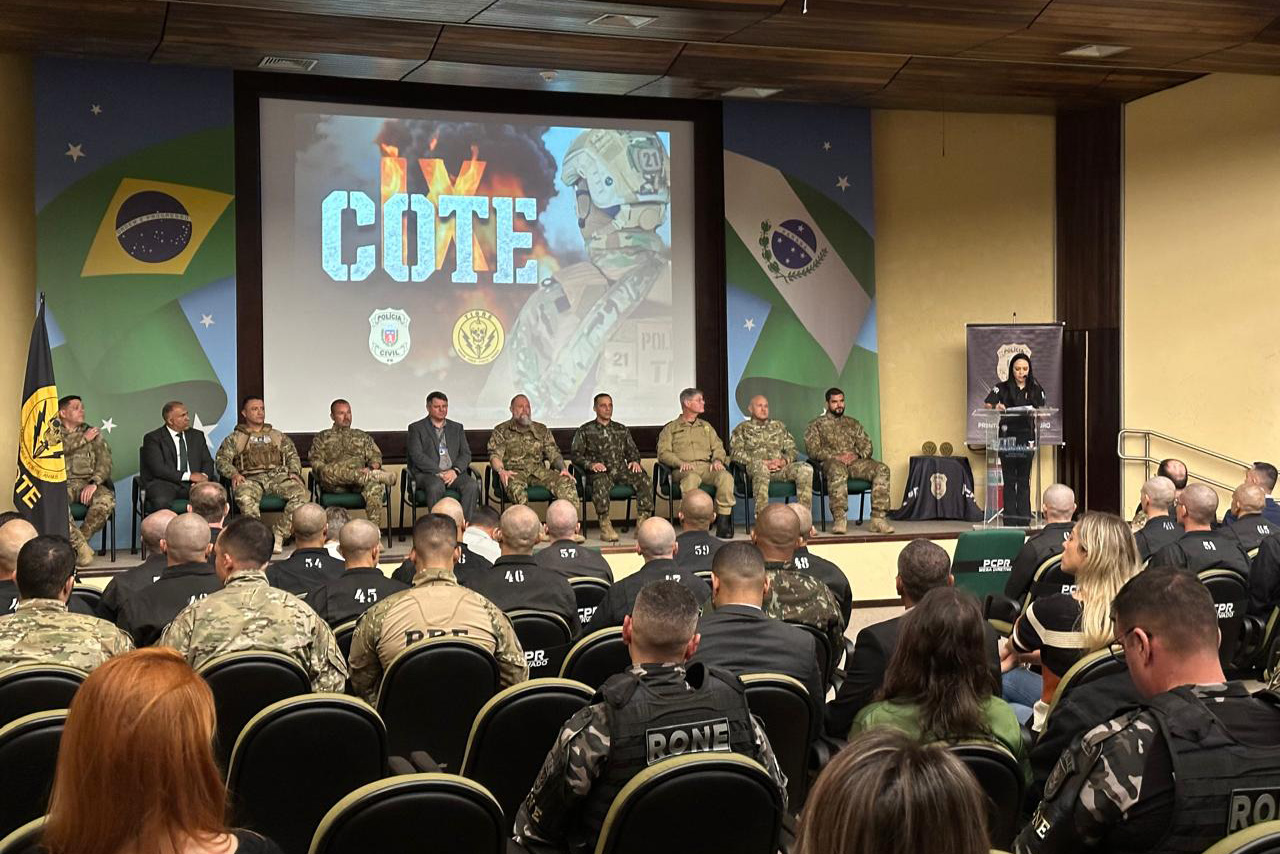 PCPR promove nova edição de curso que forma policiais para grupos de elite