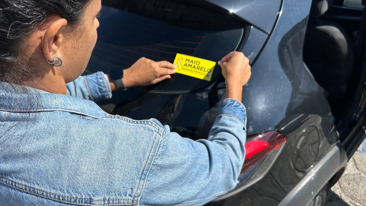 PPPR participa da campanha Maio Amarelo com ações de conscientização