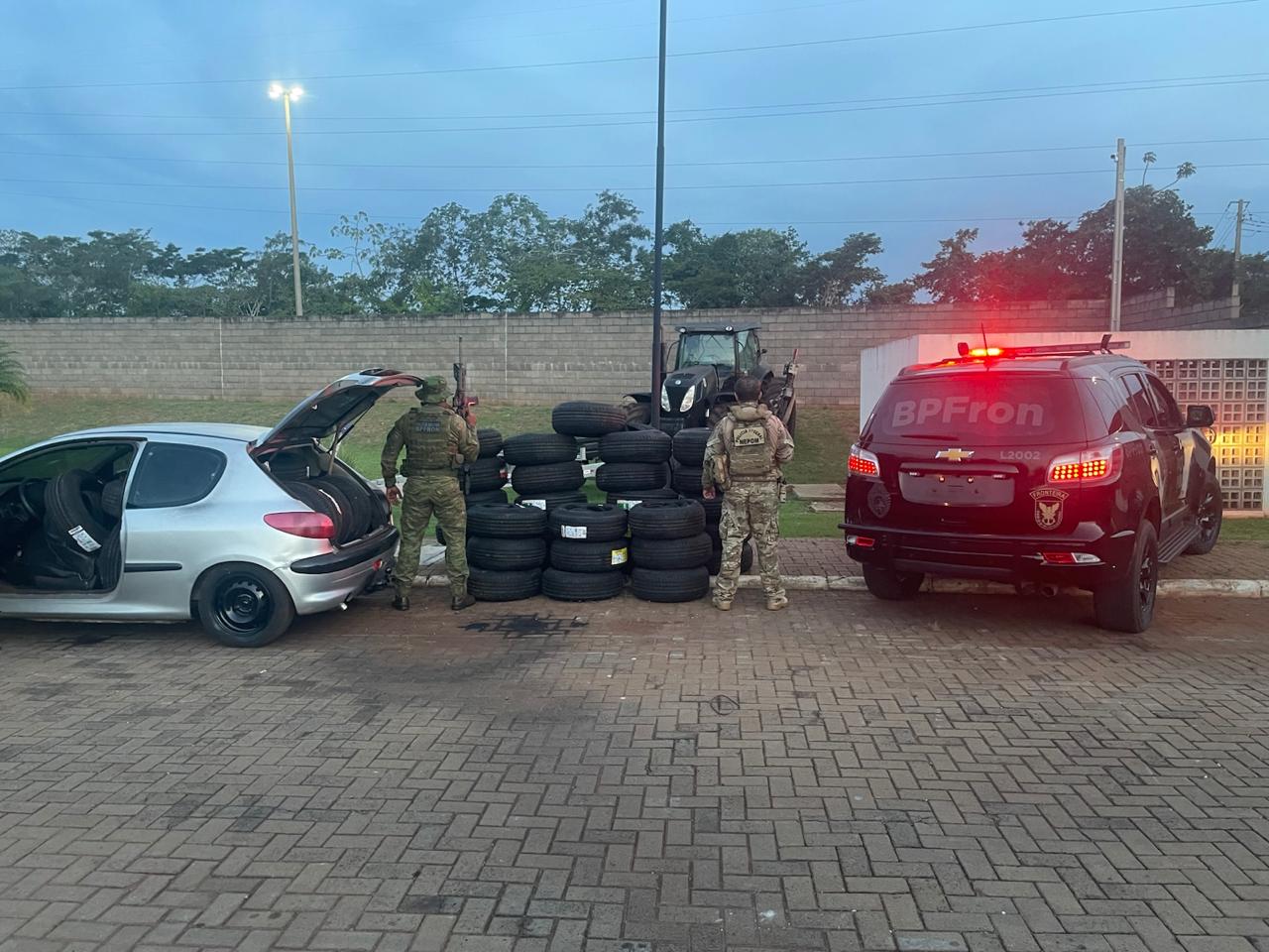 BPFron e NEPOM/PF apreendem três armas de fogo em Francisco Alves