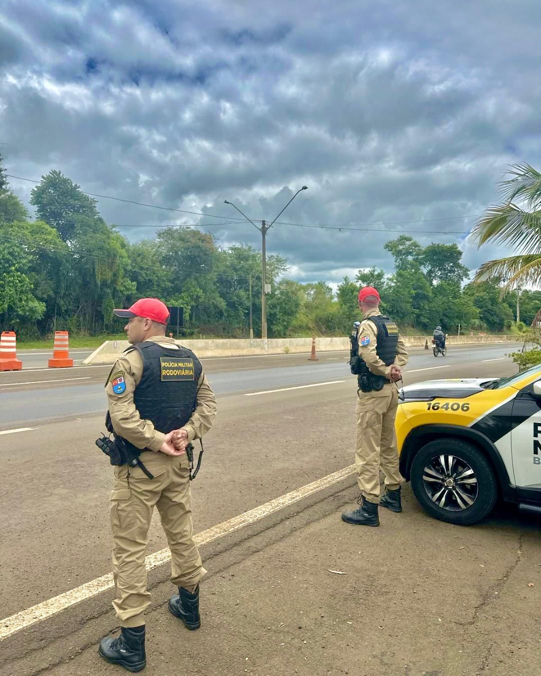 BPRv reforça policiamento nas rodovias durante o feriado