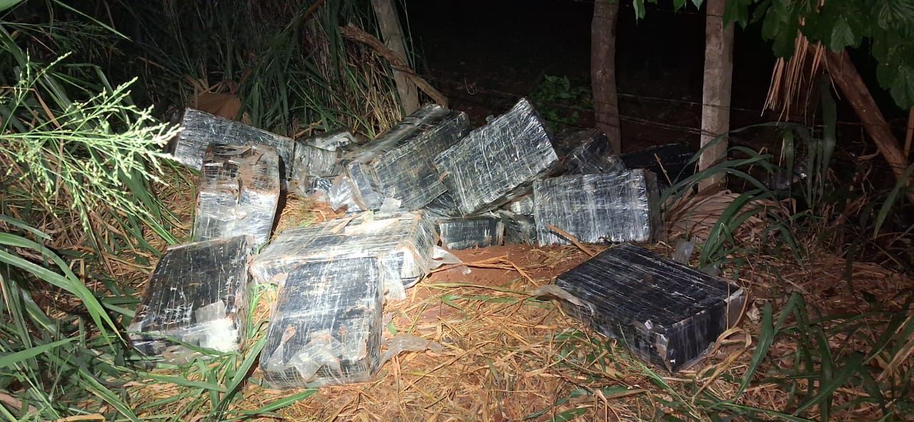 PMPR apreende mais de duzentos quilos de maconha em Foz do Iguaçu