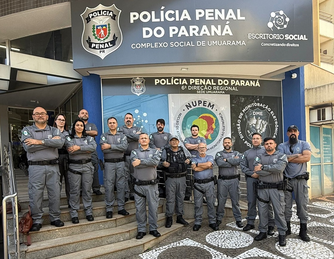 Junho Vermelho: policiais penais e servidores terceirizados aderem à campanha e realizam doação de sangue em Umuarama